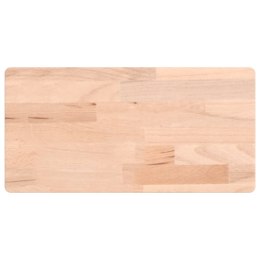 Półka ścienna, 40x20x2,5 cm, lite drewno bukowe Lumarko!