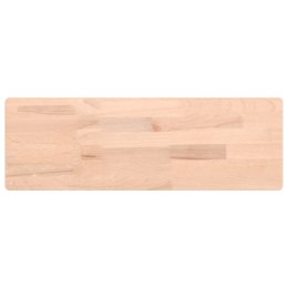 Półka ścienna, 60x20x4 cm, lite drewno bukowe Lumarko!