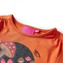 Koszulka dziecięca z długimi rękawami, wiewiórka, palony pomarańcz 104 Lumarko! Lumarko! 