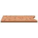 Blat do biurka, 100x(55-60)x2,5 cm, lite drewno bukowe Lumarko!