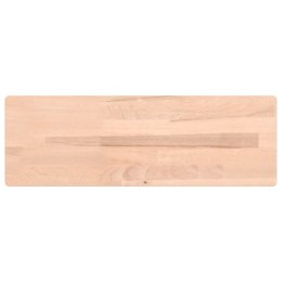 Półka ścienna, 60x20x2,5 cm, lite drewno bukowe Lumarko!