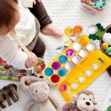 Układanka Jajka Montessori - Dopasuj Kształty i Kolory Lumarko!