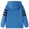 Bluza dziecięca z kapturem i suwakiem, deskorolka, niebieska, 104 Lumarko! Lumarko! 