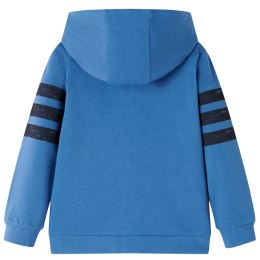 Bluza dziecięca z kapturem i suwakiem, deskorolka, niebieska, 104 Lumarko! Lumarko! 