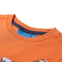 Koszulka dziecięca z długimi rękawami, samolot, ciemny pomarańcz, 116 Lumarko! Lumarko! 