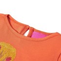 Koszulka dziecięca z długimi rękawami, z misiem, palony pomarańcz, 104 Lumarko! Lumarko! 