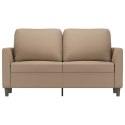 2-osobowa sofa, kolor cappuccino, 120 cm, sztuczna skóra Lumarko!