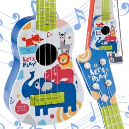 Gitara Klasyczna dla Dzieci Niebieska 57cm Lumarko!
