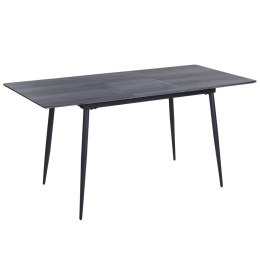 Stół do jadalni rozkładany 120/160 x 80 cm ciemne drewno GARMIN Lumarko!