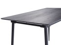 Stół do jadalni rozkładany 120/160 x 80 cm ciemne drewno GARMIN Lumarko!