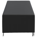 Pokrowiec na leżak, czarny, 210x80x45/75 cm, Oxford 420D