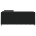 Pokrowiec na sofę narożną, czarny, 254x254x86 cm, Oxford 420D Lumarko!