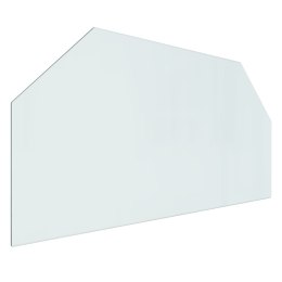 Panel kominkowy, szklany, sześciokątny, 100x50 cm Lumarko!