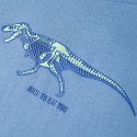 Koszulka dziecięca z dinozaurem, niebieska, 104 Lumarko! Lumarko!