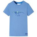 Koszulka dziecięca z dinozaurem, niebieska, 116 Lumarko! Lumarko!