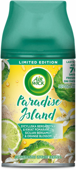 Air Wick Odświeżacz Zapas 250ml Paradise Island Sycylijska Bergamotka&Kwiat Pomarańczy...