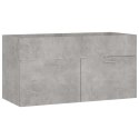 Szafka z wbudowaną umywalką, szarość betonu, płyta wiórowa Lumarko!