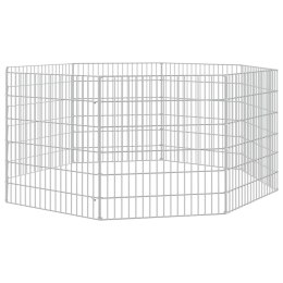 8-panelowa klatka dla królika, 54x60 cm, galwanizowane żelazo Lumarko!