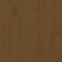 Leżak, miodowy brąz, 199,5x60x74 cm, drewno sosnowe Lumarko!