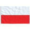 Flaga Polski z masztem, 6,23 m, aluminium Lumarko!