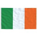 Flaga Irlandii z masztem, 5,55 m, aluminium Lumarko!