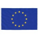 Flaga Unii Europejskiej z masztem, 6,23 m, aluminium Lumarko!
