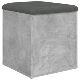 Ławka ze schowkiem,szarość betonu, 42x42x45 cm Lumarko!