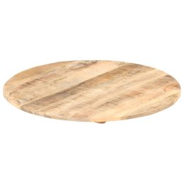 Blat stołu, lite drewno mango, okrągły, 15-16 mm, 40 cm Lumarko!