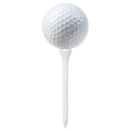 Kołki tee do golfa, 1000 szt., białe, 54 mm, bambusowe Lumarko!