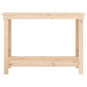 Stół roboczy, 110x50x80 cm, lite drewno sosnowe Lumarko!