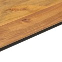 Stolik konsolowy, 110x40x76 cm, lite drewno mango i żelazo Lumarko!