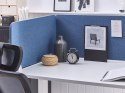 Przegroda na biurko 160 x 40 cm niebieska WALLY Lumarko!