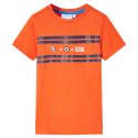 Koszulka dziecięca z krótkimi rękawami, ciemnopomarańczowa, 92 Lumarko!