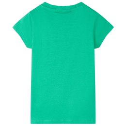 Koszulka dziecięca, zielona, 128 Lumarko!
