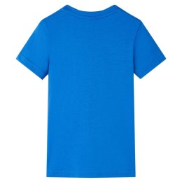 Koszulka dziecięca z krótkimi rękawami, samochody, niebieska, 104 Lumarko!