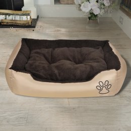 Ciepłe legowisko dla psa z poduszką, rozmiar XL Lumarko!