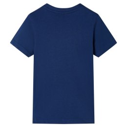 Koszulka dziecięca, ciemnoniebieska, 140 Lumarko!