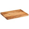 Deska do krojenia, 52x38x3,5 cm, lite drewno akacjowe Lumarko!