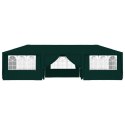 Namiot imprezowy ze ściankami, 4x9 m, zielony, 90 g/m² Lumarko!