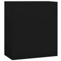 Szafka kartotekowa, czarna, 90x46x103 cm, stalowa Lumarko!