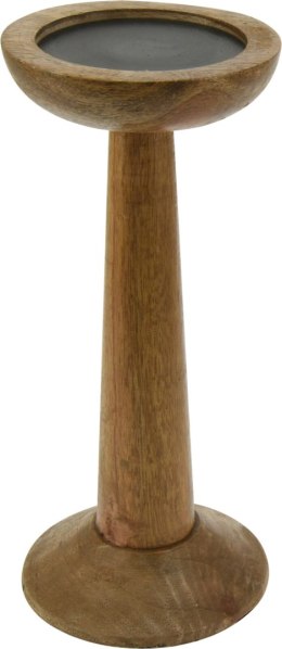 Świecznik Z Drewna Mango Mały 11xh25cm Lumarko!