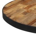 Stolik bistro, okrągły, Ø55x76 cm, drewno tekowe z odzysku Lumarko!