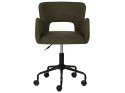 Krzesło biurowe regulowane boucle zielone SANILAC Lumarko!