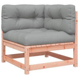 Ogrodowa sofa narożna z poduszkami, lite drewno daglezjowe Lumarko!
