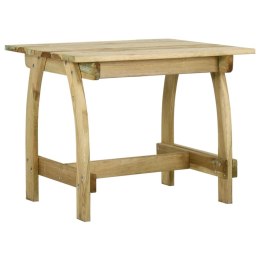 Stół ogrodowy, 110x74x75 cm, impregnowane drewno sosnowe Lumarko!