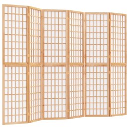 Składany parawan 6-panelowy w stylu japońskim, 240x170 cm Lumarko!