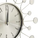 Zegar ścienny, srebrny, 40 cm, metal Lumarko!