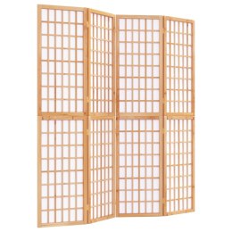 Składany parawan 4-panelowy w stylu japońskim, 160x170 cm Lumarko!