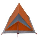 Namiot, 2-os., szaro-pomarańczowy, 200x120x88/62 cm, tafta 185T Lumarko!