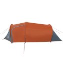 Namiot, 3-os., szaro-pomarańczowy, 370x185x116 cm, tafta 185T Lumarko!